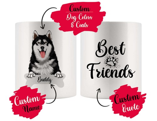 Tazza personalizzata siberian - tazza,