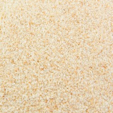 Sabbia di silice al quarzo cristallino molto fine - sicura per piante, vita acquatica