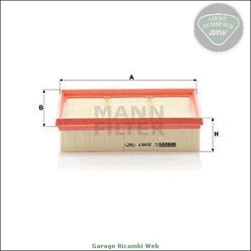 C2287 filtro aria - c2287, mann-filter