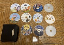 11 dvd cartoni animati Walt Disney + raccoglitore