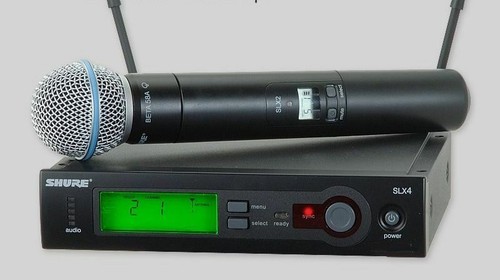 Shure slx4 beta 58a - shure,