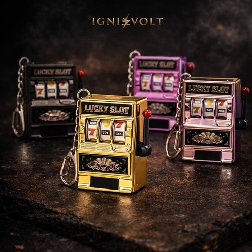 Mini slot machine portachiavi - machine,