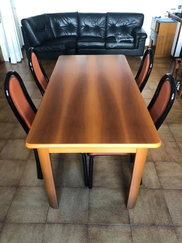 Tavolo legno 4 sedie in - legno, +