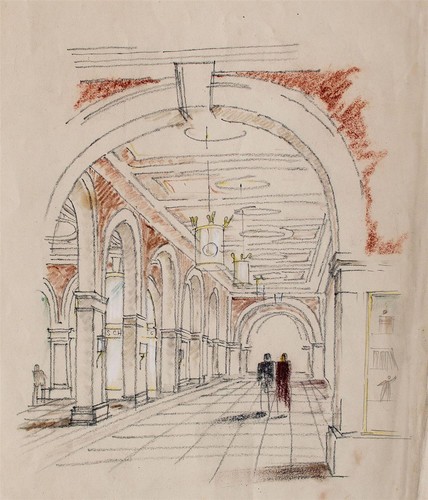 Interni portici passaggio