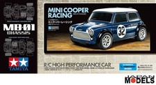 MINI COOPER RACING BT-01 Chassis R/C 2WD Car Kit (CON ESC) Tamiya 58747 1:10 Rc