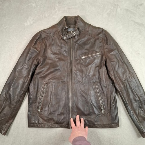 Zara giacca pelle uomo - zara,