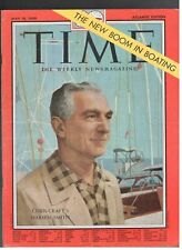 HARSEN SMITH CHRIS CRAFT -THE NEW BOOM IN BOATING TIME 1959 Magazine May 18