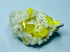 Zolfo su aragonite, sicilia
