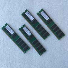 RAM 4GB 4x1GB DDR400 PC3200 CL3 200MHz Transcend TS128MLD64V4J 2.6V CL 3,0-3-3-8