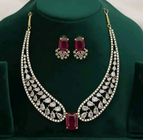 Elegante collana kundan con - collana,