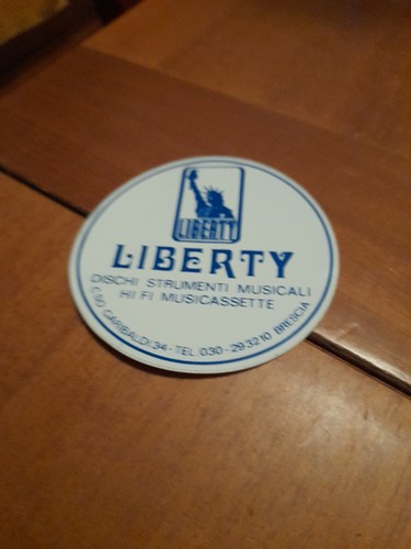Adesivo vintage liberty - adesivo,