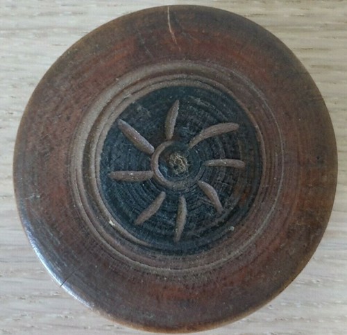 Scatolina legno tornita - scatolina, di
