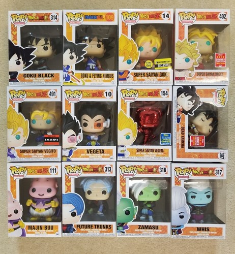 Funko pop set - set, dbz