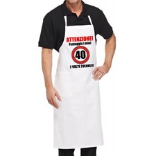Grembiule bianco cucina - grembiule,