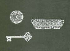 DISEGNO PER COSTR. DI VASSOIO + PORTACHIAVI CON IL TRAFORO DELLA AMATI COD. 445