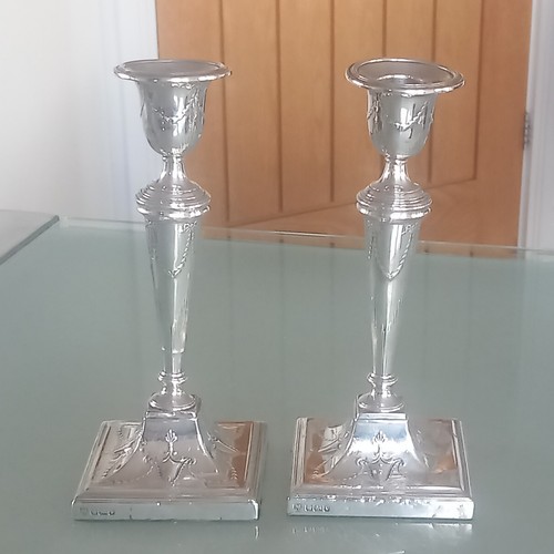 Coppia candelabri neo classici - coppia,