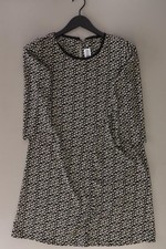 Dixie vestito per le signore taglia 38, M con disegno floreale grigio di cotone