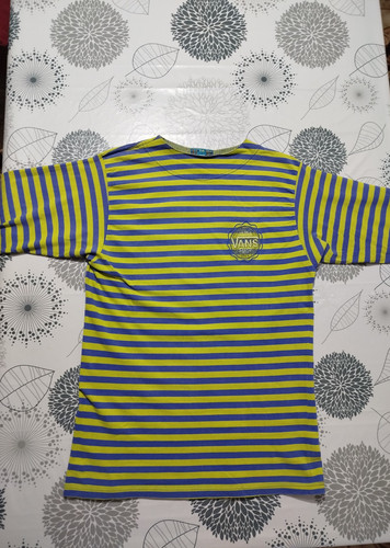 Shirt vintage righe verde - vintage,