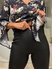 Leggins Zara 100% pelle di