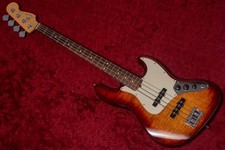 Fender 2017 Ltd American Professional JB FMT Aged Cherry Burst Basso Elettrico