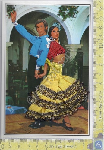 Cartolina ballerina flamenco - cartolina,