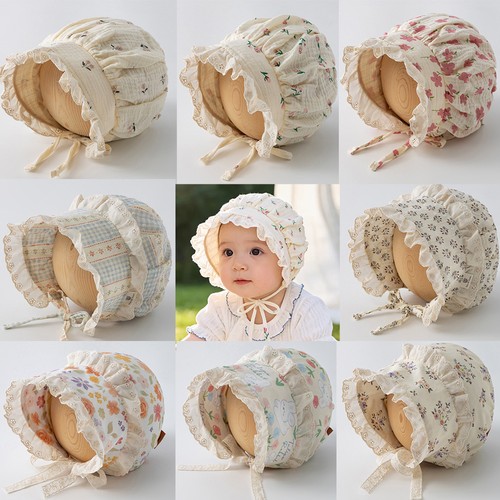 Cappello cofano pizzo - , bambina