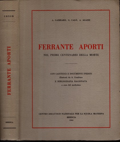 Ferrante aporti nel - aporti, primo