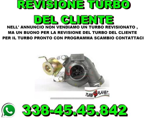 Turbina turbocompressore td025 - turbina,