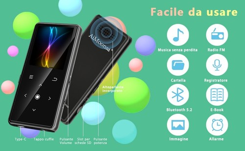 Lettore mp3 con bluetooth - mp3,