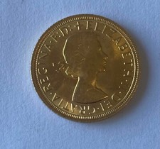 N. 2 STERLINE ORO 1966 E 1967 FIOCCHETTO ELISABETTA II° 