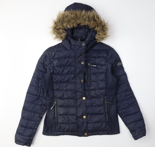Giubbotto donna blu imbottito