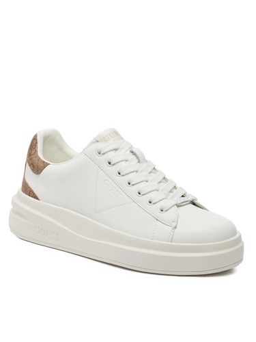 Guess sneakers con logo bianca - con,