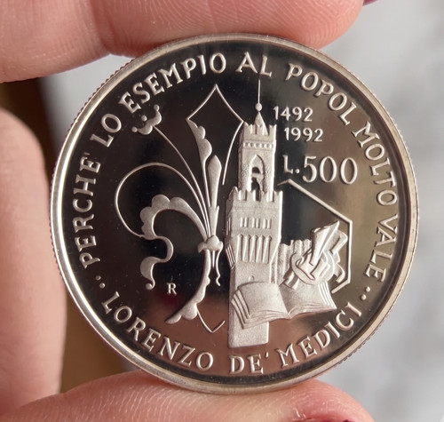 Lorenzo magnifico 500 lire - il,