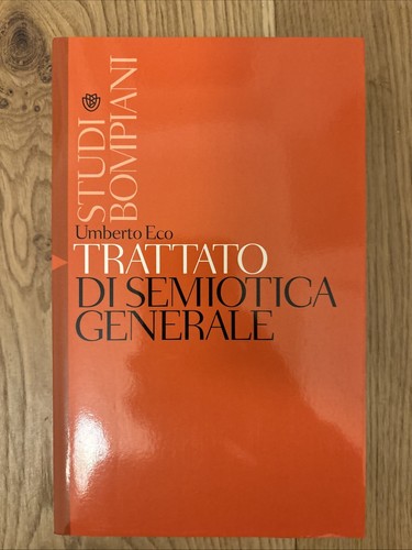 Trattato semiotica generale - trattato, di