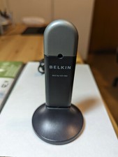 Adattatore USB Wi-Fi per PC Belkin Wireless G+ con accessori originali