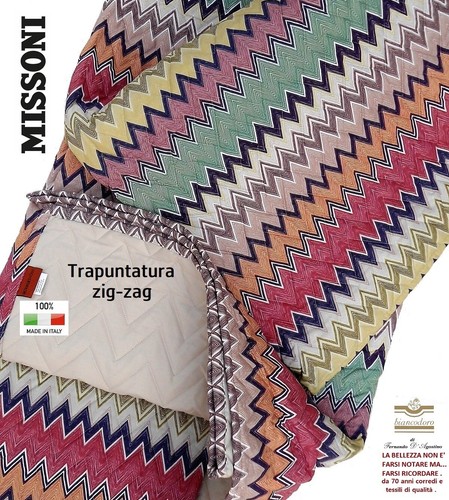 Quilt copriletto missoni - quilt,