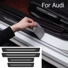 4x Carbon Fiber Car Door Sill