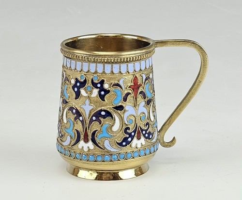 Tazza charka russa - charka, argento