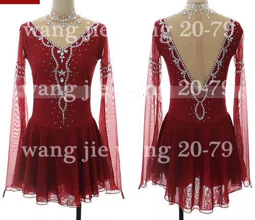 Vestito pattinaggio figure