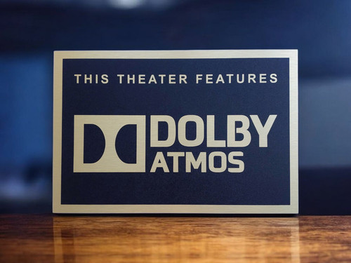 Insegna parete dolby atmos - parete,