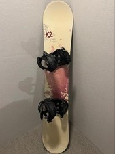 Snowboard e attacchi K2 140 cm