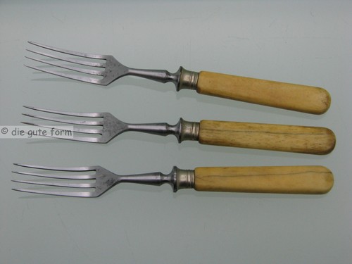 Antike gabel stahl mit - -,