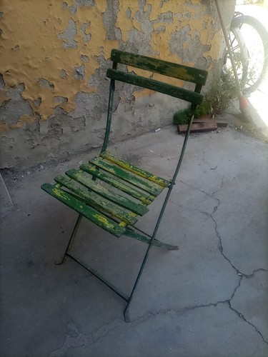 Sedia giardino antica - sedia,