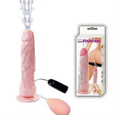 vibratore Fallo Realistico Eiaculante Dildo Squirting Spruzza Acqua Sperma Finto
