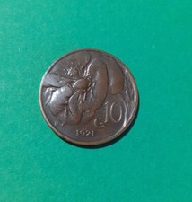 10 Centesimi 1921 Ape REGNO