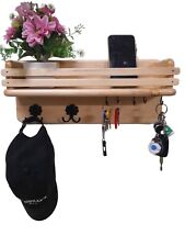 Portachiavi da parete muro multiuso legno  ARTE POVERA