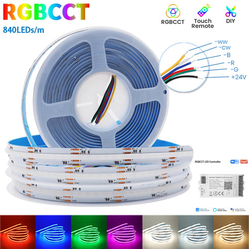 Striscia led cob m - striscia, rgb