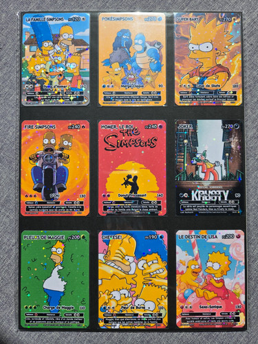 Cartes the simpsons matt - the,