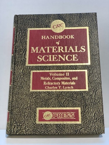 Crc press handbook - crc, materials