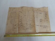 DISEGNO VINTAGE ORIGINALE F.I.S. TORINO - HUMBER SNIPE 6C 1927 - 1931